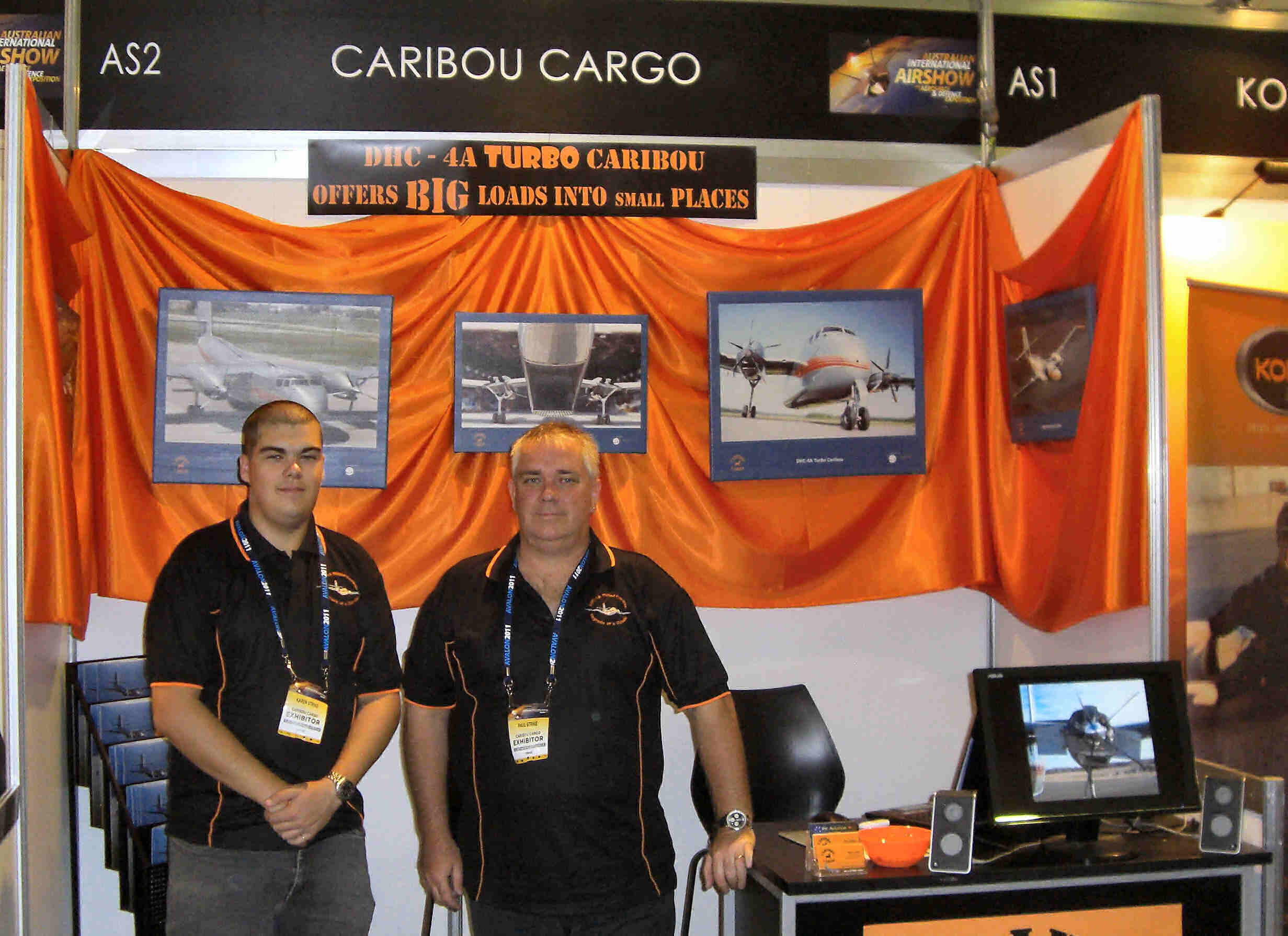 Caribou Cargo stand