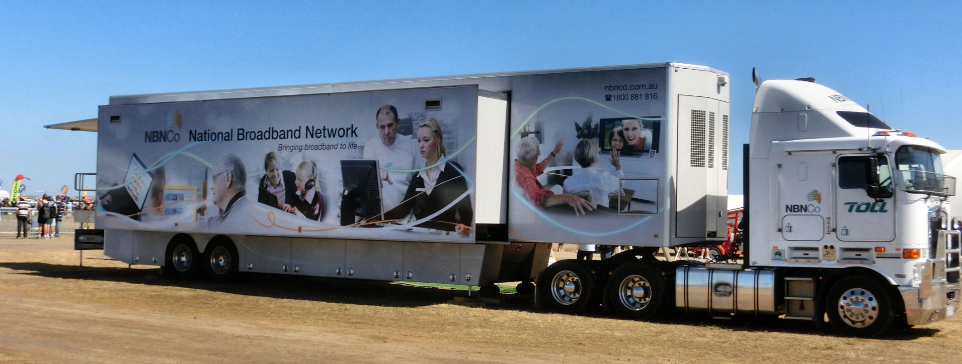 NBN Truck and trailer