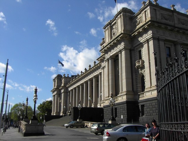 Vic Parliament building