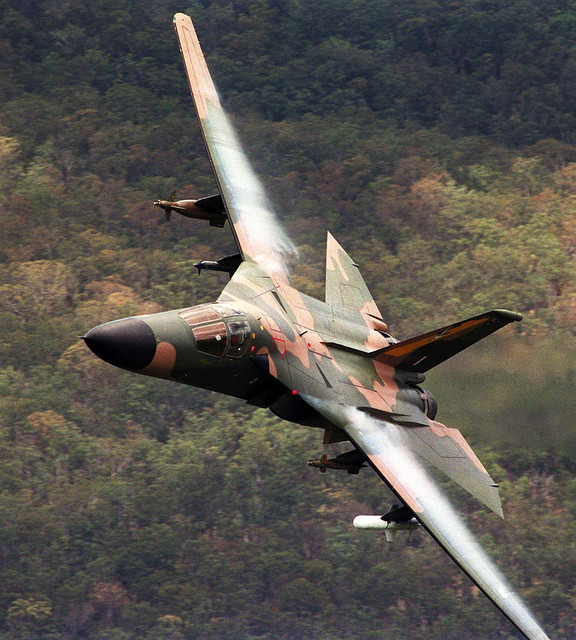 F-111 in flight