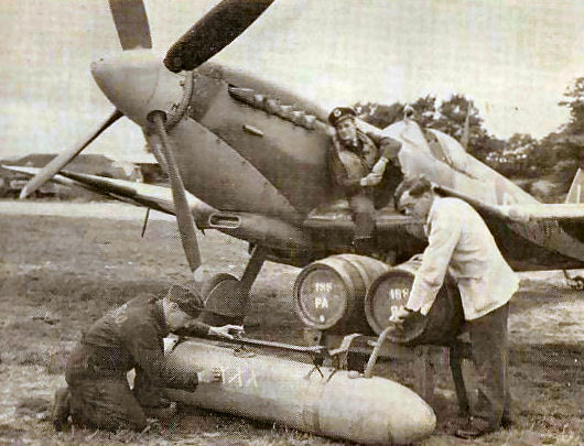 Loading the Spitfire