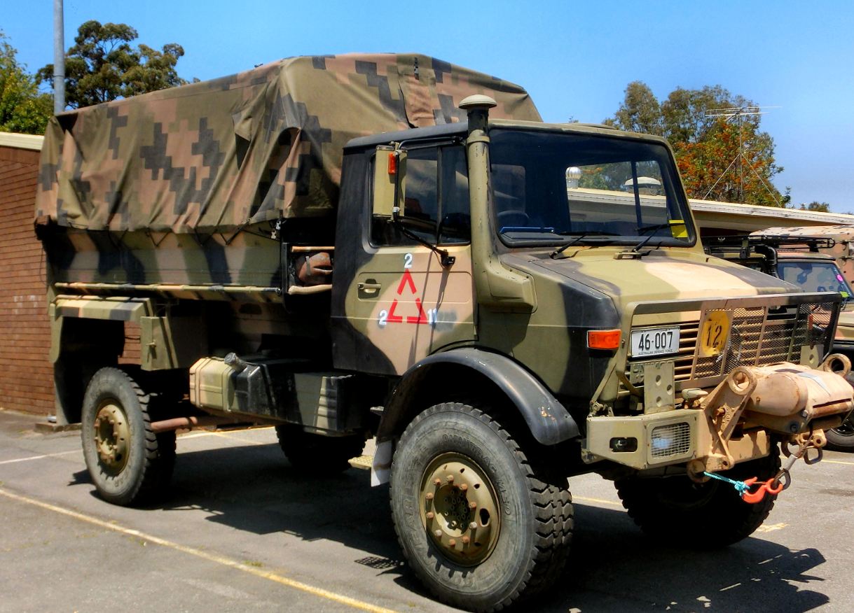 Australian army disposal of mercedes unimogs #5