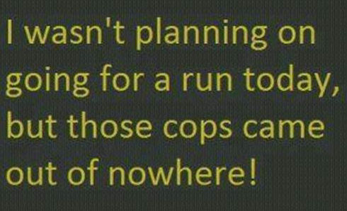 Cops and run
