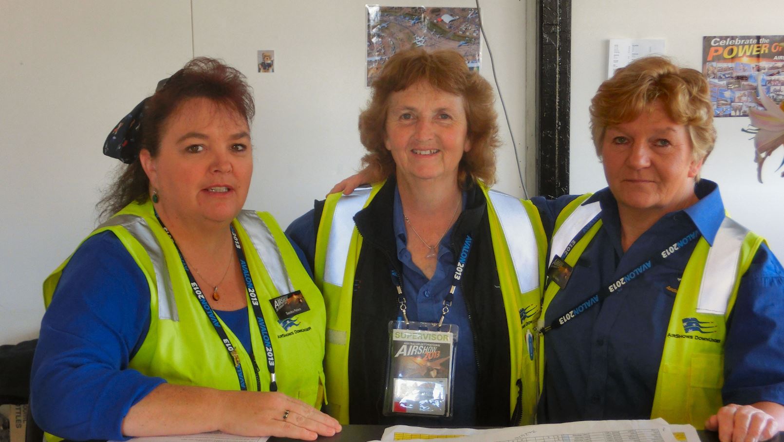 Sandra Peters, Debbie Yole and Sandra Peters.