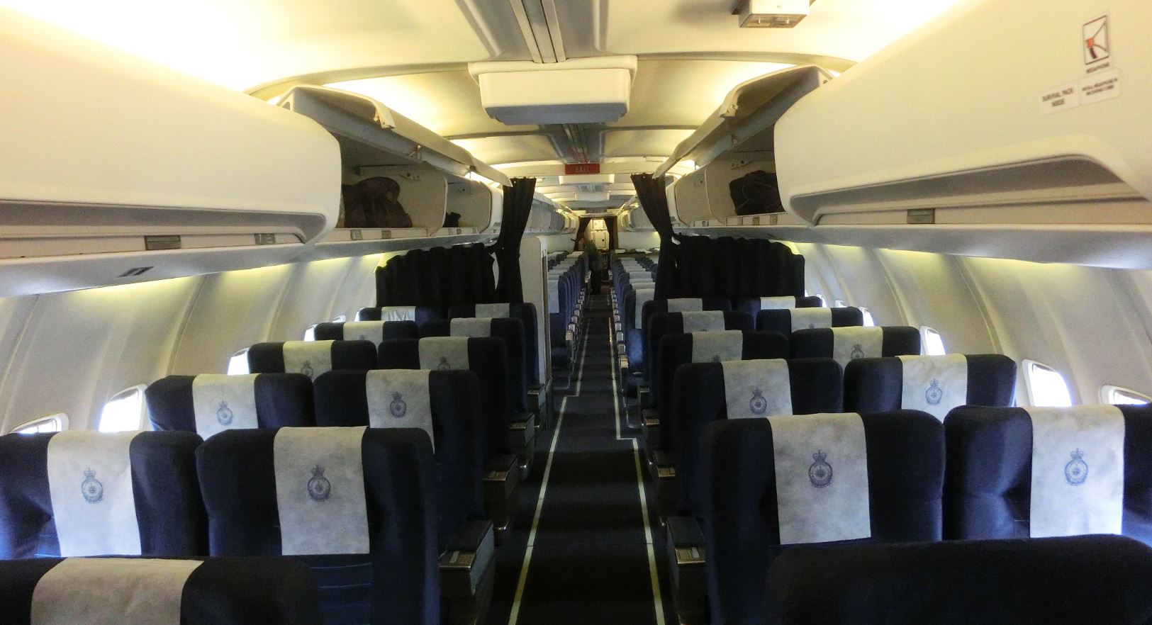 Interior of Kiwi people mover