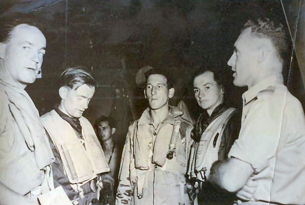 Crews of the last operational flight