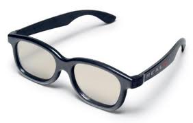 Movie 3 D glasses