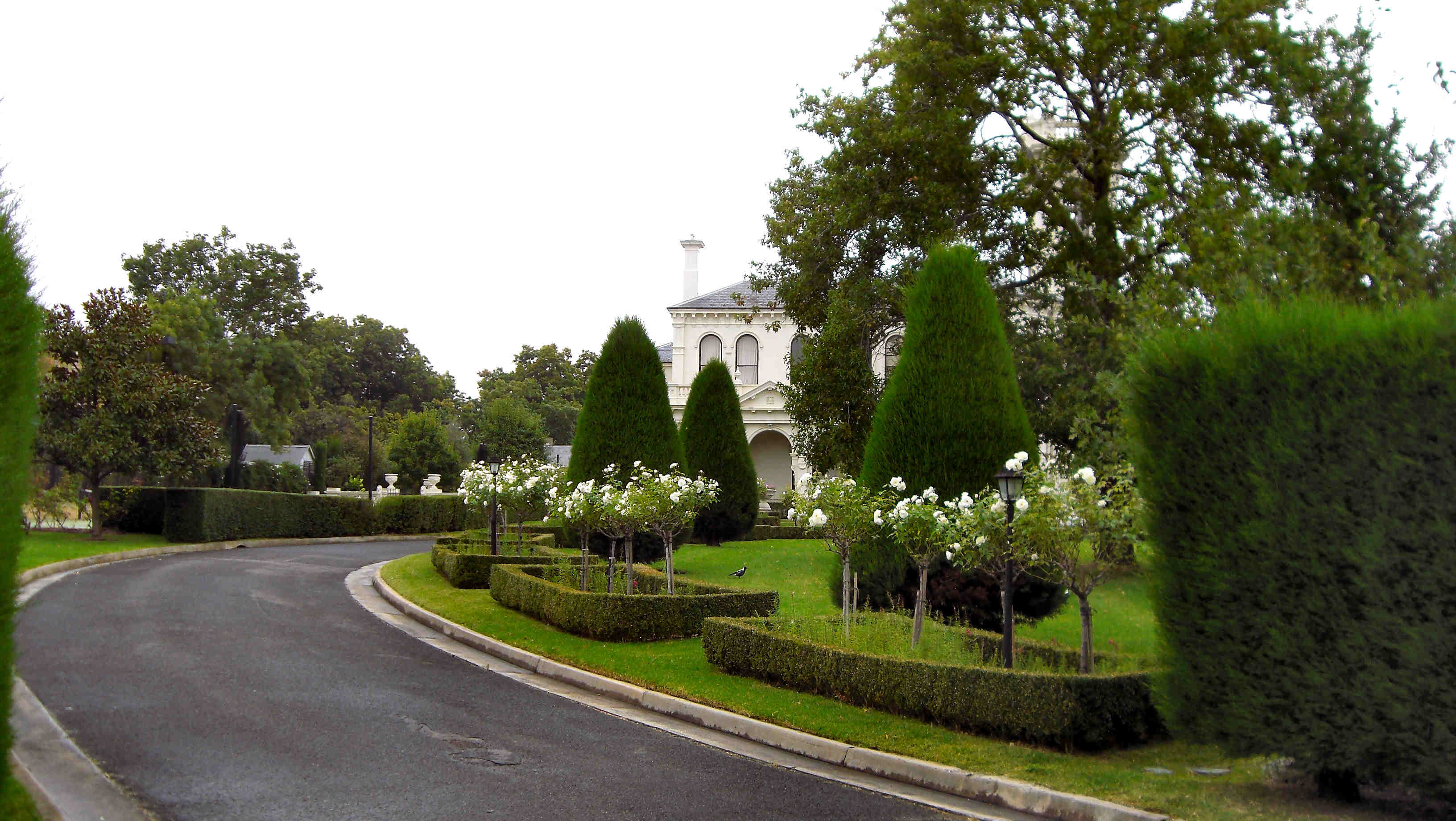 Driveway to Frognall - 2011