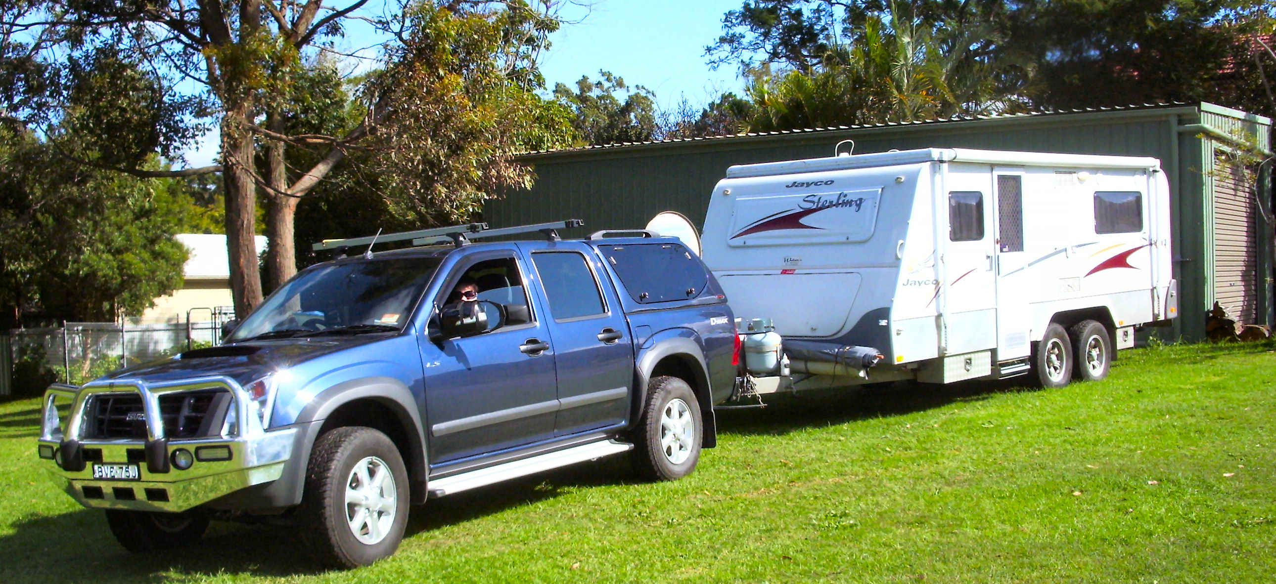 JB's new Isuzu