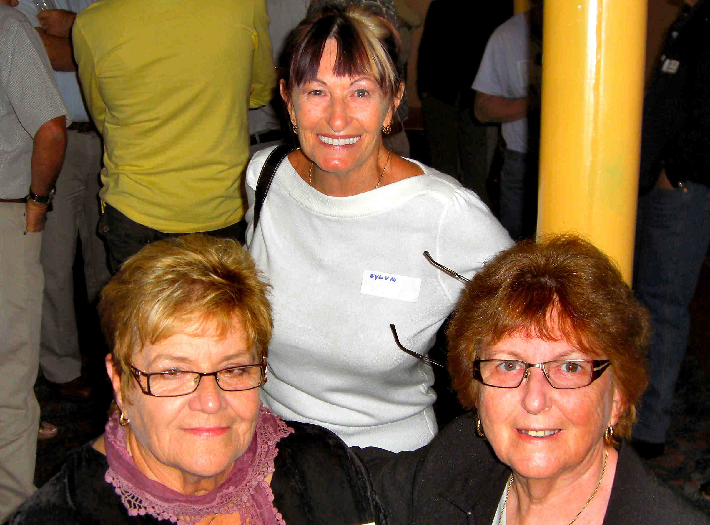 Bev Ramsay, Sylvia Hodges, Roslyn Smith