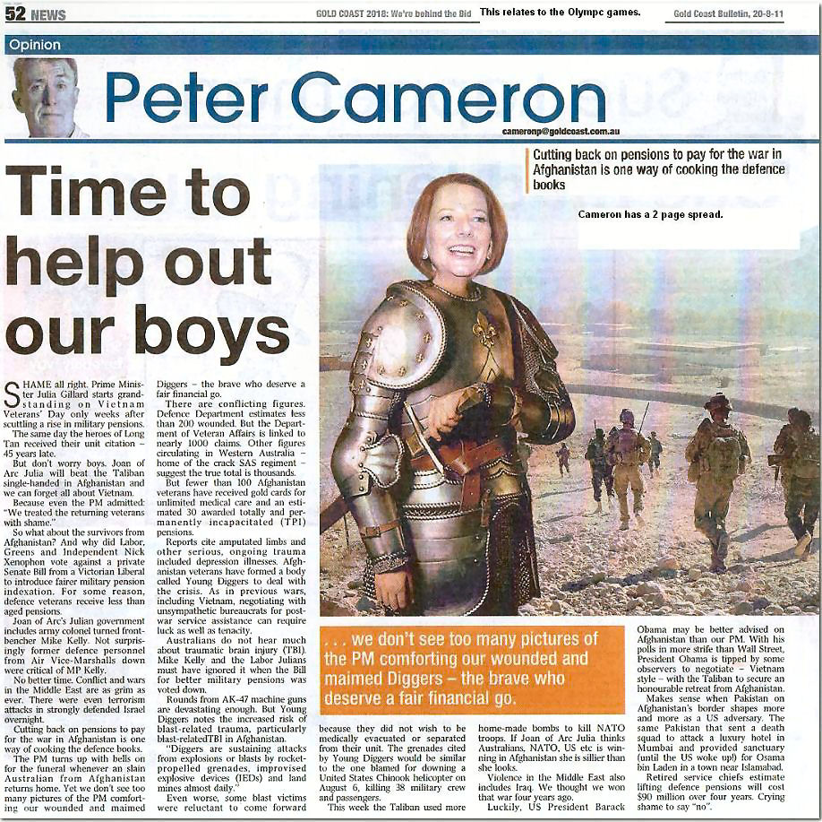 Peter Cameron - Gold Coast Bulletin