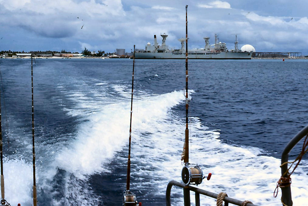 Fishing at Kwajalein