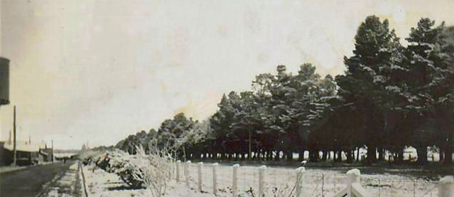 Ballarat in snow