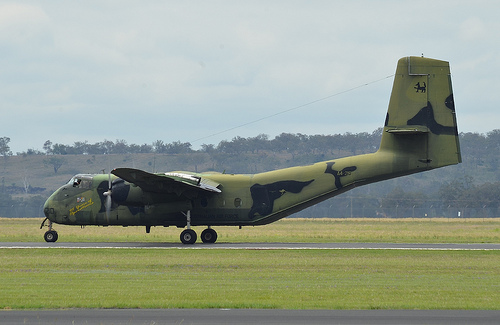 A4-210 leaving Oakey