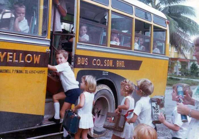 RAAF Butterworth School bus