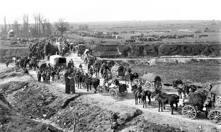 German offensive on 21st March 1918.