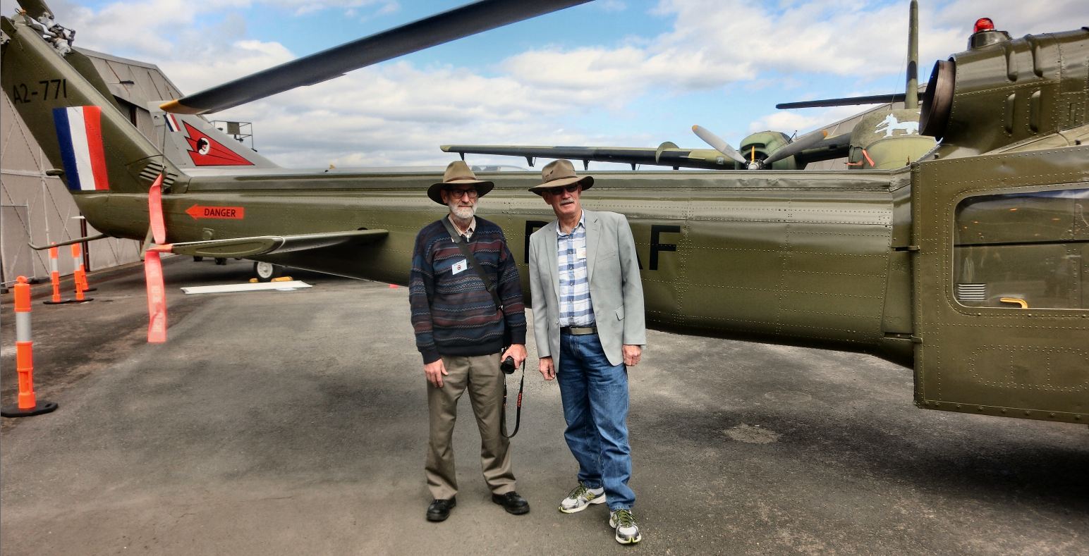 Andy Plunkett, (Instrument Fitter),  Ted McAndrew, (Photographer