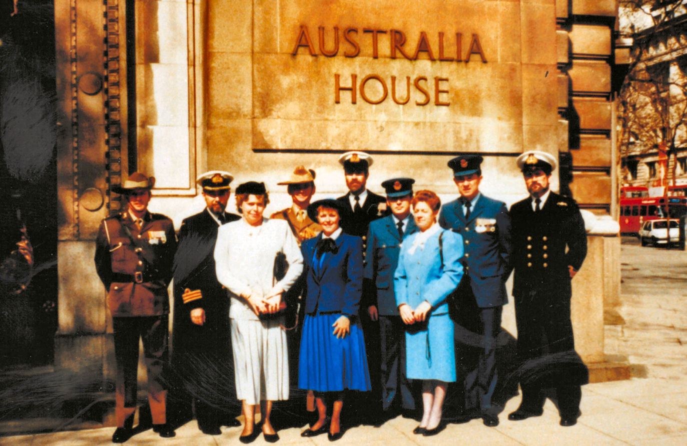 Brian at Australia House, London