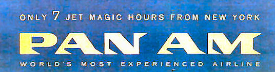 Pan Am slogan