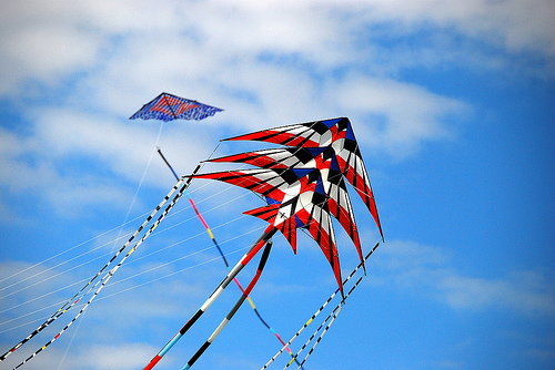 Kite flying