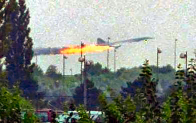 Concorde in flight