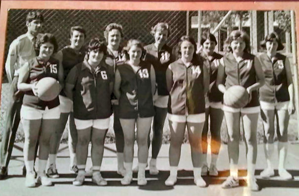 Pearce basketball team 1974/75