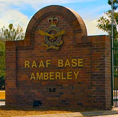 Entrance to RAAF Amberley