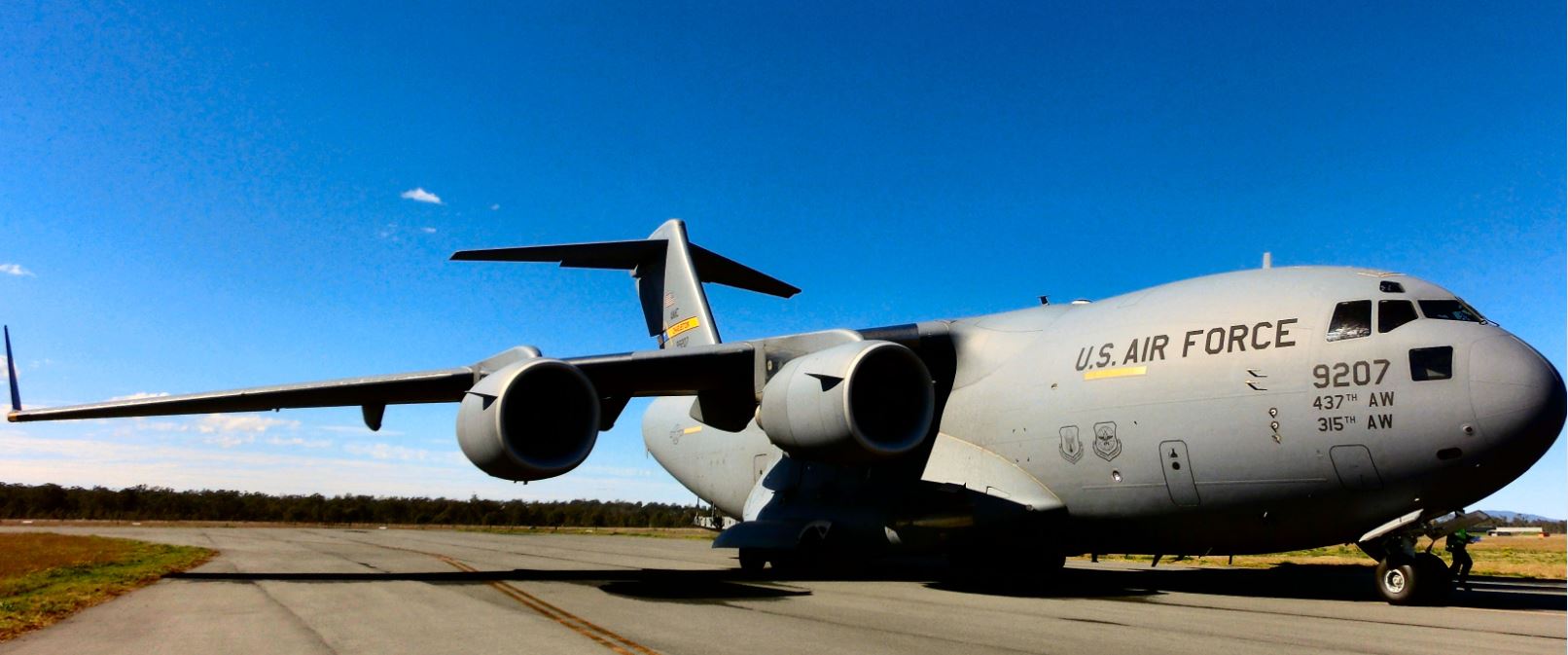 USAF C-17 at Amberley