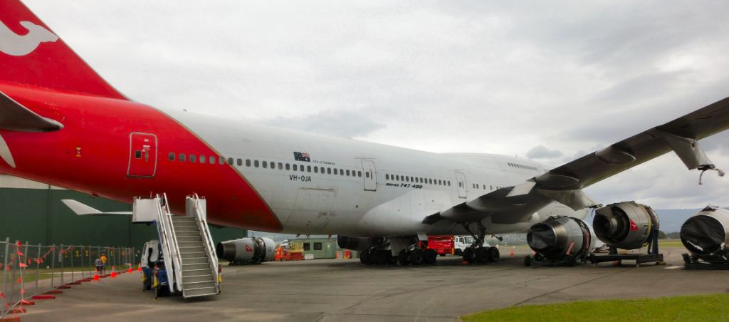 Qantas B747-400